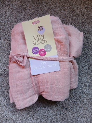Lily and dan pink soft - soft, muslin