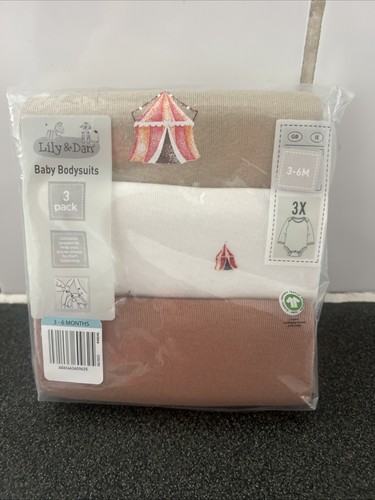 Lily and dan baby bodysuits - dan,
